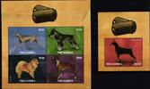 Gambia Gambia 6955-6958 und Block 895 postfrisch Kleinbogen / Hunde MiNr. 6955-6958 und Block 895 postfrisch Kleinbogen / Hunde -