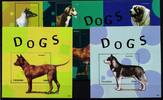 Tansania Tansania 5093-5100 und Block 672 und 673 postfrisch Kleinbögen / Hunde MiNr. 5093-5100 und Block 672 und 673 postfrisch Kleinbög -