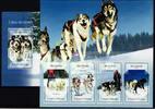 Sao Tome e Principe Sao Tome e Principe 5744-5747, Block 1008 postfrisch Kleinbogen / Hunde MiNr. 5744-5747, Block 1008 postfrisch Kleinbogen / Hund -