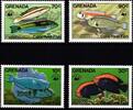 Grenada Grenada 1299-1302 postfrisch Meeresfauna, Fische MiNr. 1299-1302 postfrisch Meeresfauna, Fische -
