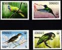 Dominica Dominica 836-839 postfrisch Vögel MiNr. 836-839 postfrisch Vögel -