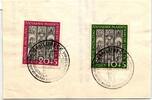BRD Bund 139/40 auf Postkarte auf Papier mit Sonderstempel -
