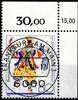 BRD Bund BRD Bund 1349 gestempelt KBWZ MiNr. 1349 gestempelt KBWZ -