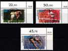 BRD Bund BRD Bund 1353-1355 gestempelt KBWZ MiNr. 1353-1355 gestempelt KBWZ -