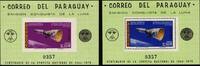 Paraguay Paraguay Block 89-90 postfrisch Raumfahrt, Muster MiNr. Block 89-90 postfrisch Raumfahrt, Muster -