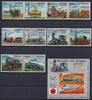 Paraguay Paraguay Block 176 + 2254-2263 postfrisch Lokomotiven, Muster MiNr. Block 176 + 2254-2263 postfrisch Lokomotiven, Muster -