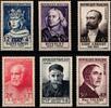 Frankreich Frankreich 1015-1020 postfrisch Persönlichkeiten MiNr. 1015-1020 postfrisch Persönlichkeiten -