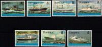 Dominica Dominica 437-443 postfrisch Schiffe MiNr. 437-443 postfrisch Schiffe -