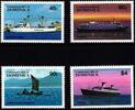 Dominica Dominica 856-859 postfrisch Schiffe MiNr. 856-859 postfrisch Schiffe -