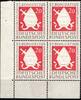 BRD Bund BRD Bund 199 postfrisch 4er Block vom Eckrand MiNr. 199 postfrisch 4er Block vom Eckrand -