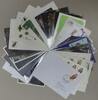Motiv Eulen Lot von 50 Stück auf Brief Postkarte oder Sonstiges -
