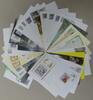 Motiv Eulen Lot von 50 Stück auf Brief oder Postkarte -