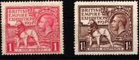 Großbritannien Großbritannien 166-167 postfrisch MiNr. 166-167 postfrisch -