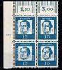 Bund Bund 351y DZ postfrisch ER-Vbl. mit Druckerzeichen 5 neben Feld 1 unten MiNr. 351y DZ postfrisch ER-Vbl. mit Druckerzeichen 5 ne -