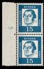 Bund Bund 351y DZ postfrisch Rand-Paar links mit Druckerzeichen 5 MiNr. 351y DZ postfrisch Rand-Paar links mit Druckerzeichen 5 -