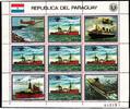 Paraguay Paraguay 3662 postfrisch als Kleinbogen, Schiffe MiNr. 3662 postfrisch als Kleinbogen, Schiffe -