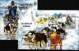Niger Niger 3505-3508 und Block 445 postfrisch Kleinbogen / Hunde MiNr. 3505-3508 und Block 445 postfrisch Kleinbogen / Hunde -