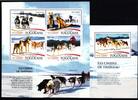 Togo Togo 6779-6782 und Block 1172 postfrisch Kleinbogen / Hunde MiNr. 6779-6782 und Block 1172 postfrisch Kleinbogen / Hunde -