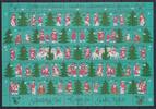 Dänemark Dänemark 1980 postfrisch Julemarken als Kleinbogen MiNr. 1980 postfrisch Julemarken als Kleinbogen -