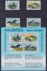 Mauritius Mauritius Block 8 + 463-466 postfrisch Wildtiere MiNr. Block 8 + 463-466 postfrisch Wildtiere -