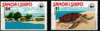 Samoa Samoa 370-371 postfrisch Schildkröten MiNr. 370-371 postfrisch Schildkröten -