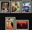 franz. Polynesien franz. Polynesien 187-191 postfrisch Kunst MiNr. 187-191 postfrisch Kunst -