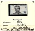 BRD Bund BRD Bund 830 postfrisch Mustermarke MiNr. 830 postfrisch Mustermarke -