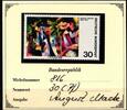 BRD Bund BRD Bund 816 postfrisch Mustermarke MiNr. 816 postfrisch Mustermarke -