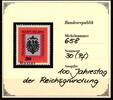 BRD Bund BRD Bund 658 postfrisch Mustermarke MiNr. 658 postfrisch Mustermarke -
