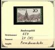 BRD Bund BRD Bund 654 postfrisch Mustermarke MiNr. 654 postfrisch Mustermarke -