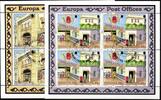 Gibraltar Gibraltar 590-593 gestempelt mit EST, als Kleinbögen, Cept MiNr. 590-593 gestempelt mit EST, als Kleinbögen, Cept -