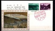 Japan 839-840 als Ersttagsbrief Metal engravings -