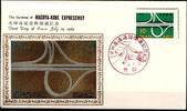 Japan 835 als Ersttagsbrief Metal engravings -