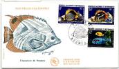 Neukaledonien FDC 538-540 als Ersttagsbrief -