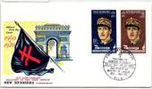 Neue Hebriden FDC 291-292 als Ersttagsbrief -