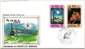 Neue Hebriden FDC 373-374 als Ersttagsbrief -