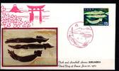 Japan 918 als Ersttagsbrief Metal engravings -
