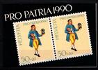 Schweiz Schweiz MH 0-87 mit 1418 mit Erstagssonderstempel, Pro Patria MiNr. MH 0-87 mit 1418 mit Erstagssonderstempel, Pro Patria -