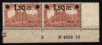 Deutsches Reich Deutsches Reich 117 HAN postfrisch H 4024.19 MiNr. 117 HAN postfrisch H 4024.19 -
