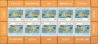 Lettland Markenheftchen mit Lettland Markenheftchen mit 613 postfrisch Cept MiNr. 613 postfrisch Cept -