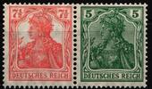 Deutsches Reich Deutsches Reich W 6 ab postfrisch MiNr. W 6 ab postfrisch -