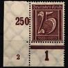 Deutsches Reich Deutsches Reich 180 PN postfrisch Plattennummer 2 MiNr. 180 PN postfrisch Plattennummer 2 -