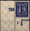 Deutsches Reich Deutsches Reich 185 PN postfrisch Plattennummer 3 MiNr. 185 PN postfrisch Plattennummer 3 -