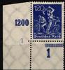 Deutsches Reich Deutsches Reich 188 PN postfrisch Plattennummer 1 MiNr. 188 PN postfrisch Plattennummer 1 -