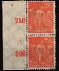 Deutsches Reich Deutsches Reich 189 PN postfrisch Plattennummer 7 MiNr. 189 PN postfrisch Plattennummer 7 -
