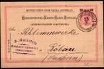 Österreich Levante Österreich Levante auf Ganzsache von Konstantinopel nach Löbau 1899 auf Ganzsache von Konstantinopel nach Löbau 1899 -