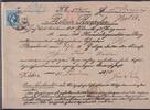   Österreich Österreich 38 I Retoure-Recepisse, Steindruck, 1870 MiNr. 38 I Retoure-Recepisse, Steindruck, 1870 