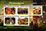 Togo Togo postfrisch Kleinbogen und Block aus 2019 / Pilze postfrisch Kleinbogen und Block aus 2019 / Pilze -
