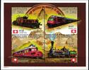 Niger Niger 1343-1346 postfrisch als Kleinbogen Eisenbahn Lokomotive MiNr. 1343-1346 postfrisch als Kleinbogen Eisenbahn Lokomotive -