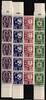 Estland Estland 127-130 postfrisch als 5er Streifen, gefaltet MiNr. 127-130 postfrisch als 5er Streifen, gefaltet -